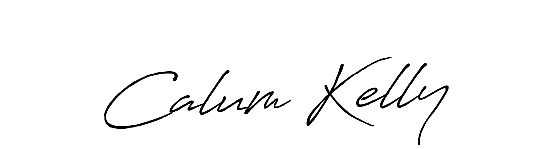 Use a signature maker to create a handwritten signature online. With this signature software, you can design (Antro_Vectra_Bolder) your own signature for name Calum Kelly. Calum Kelly signature style 7 images and pictures png