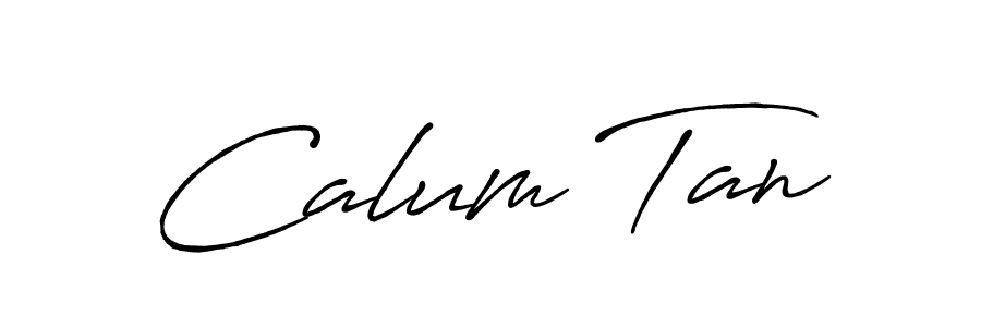 It looks lik you need a new signature style for name Calum Tan. Design unique handwritten (Antro_Vectra_Bolder) signature with our free signature maker in just a few clicks. Calum Tan signature style 7 images and pictures png