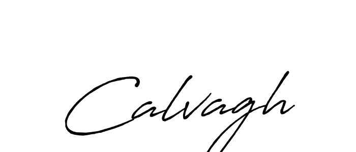 Create a beautiful signature design for name Calvagh. With this signature (Antro_Vectra_Bolder) fonts, you can make a handwritten signature for free. Calvagh signature style 7 images and pictures png