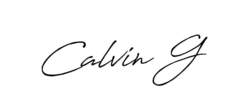 Once you've used our free online signature maker to create your best signature Antro_Vectra_Bolder style, it's time to enjoy all of the benefits that Calvin G name signing documents. Calvin G signature style 7 images and pictures png