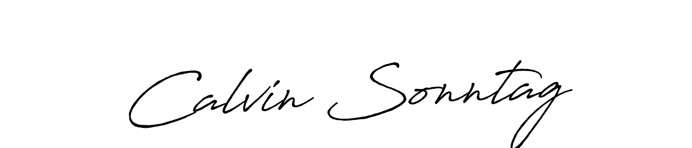 The best way (Antro_Vectra_Bolder) to make a short signature is to pick only two or three words in your name. The name Calvin Sonntag include a total of six letters. For converting this name. Calvin Sonntag signature style 7 images and pictures png