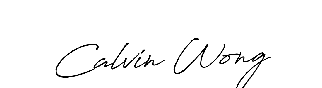 It looks lik you need a new signature style for name Calvin Wong. Design unique handwritten (Antro_Vectra_Bolder) signature with our free signature maker in just a few clicks. Calvin Wong signature style 7 images and pictures png