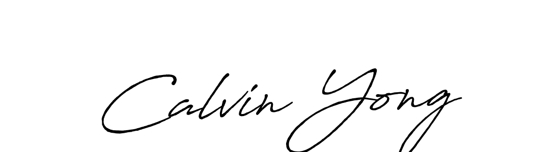 You should practise on your own different ways (Antro_Vectra_Bolder) to write your name (Calvin Yong) in signature. don't let someone else do it for you. Calvin Yong signature style 7 images and pictures png