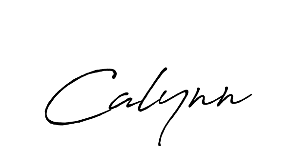 Best and Professional Signature Style for Calynn. Antro_Vectra_Bolder Best Signature Style Collection. Calynn signature style 7 images and pictures png