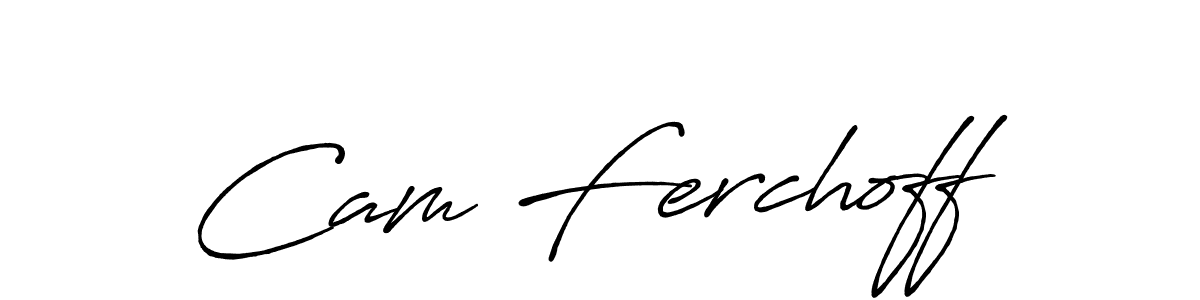 Here are the top 10 professional signature styles for the name Cam Ferchoff. These are the best autograph styles you can use for your name. Cam Ferchoff signature style 7 images and pictures png