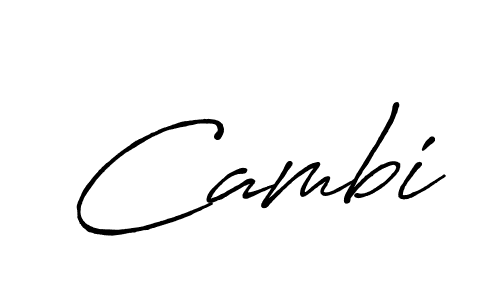 if you are searching for the best signature style for your name Cambi. so please give up your signature search. here we have designed multiple signature styles  using Antro_Vectra_Bolder. Cambi signature style 7 images and pictures png