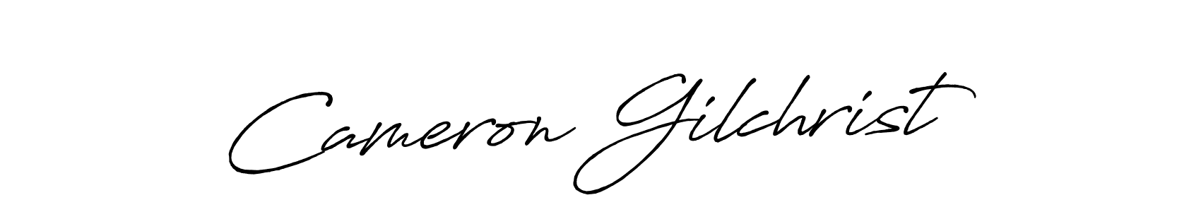 Design your own signature with our free online signature maker. With this signature software, you can create a handwritten (Antro_Vectra_Bolder) signature for name Cameron Gilchrist. Cameron Gilchrist signature style 7 images and pictures png