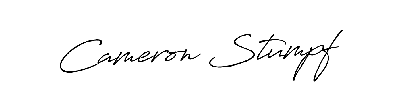 It looks lik you need a new signature style for name Cameron Stumpf. Design unique handwritten (Antro_Vectra_Bolder) signature with our free signature maker in just a few clicks. Cameron Stumpf signature style 7 images and pictures png