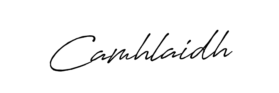 How to make Camhlaidh name signature. Use Antro_Vectra_Bolder style for creating short signs online. This is the latest handwritten sign. Camhlaidh signature style 7 images and pictures png