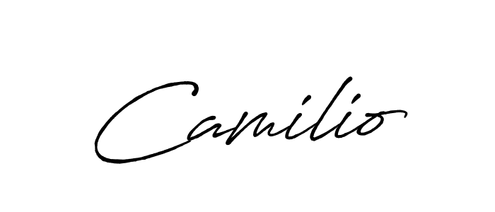 Make a beautiful signature design for name Camilio. Use this online signature maker to create a handwritten signature for free. Camilio signature style 7 images and pictures png
