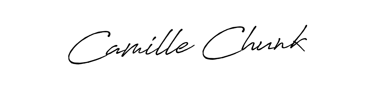 Make a short Camille Chunk signature style. Manage your documents anywhere anytime using Antro_Vectra_Bolder. Create and add eSignatures, submit forms, share and send files easily. Camille Chunk signature style 7 images and pictures png