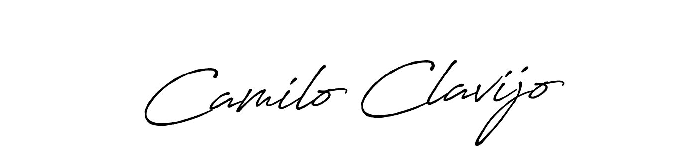 Also we have Camilo Clavijo name is the best signature style. Create professional handwritten signature collection using Antro_Vectra_Bolder autograph style. Camilo Clavijo signature style 7 images and pictures png