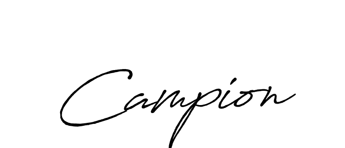 It looks lik you need a new signature style for name Campion. Design unique handwritten (Antro_Vectra_Bolder) signature with our free signature maker in just a few clicks. Campion signature style 7 images and pictures png