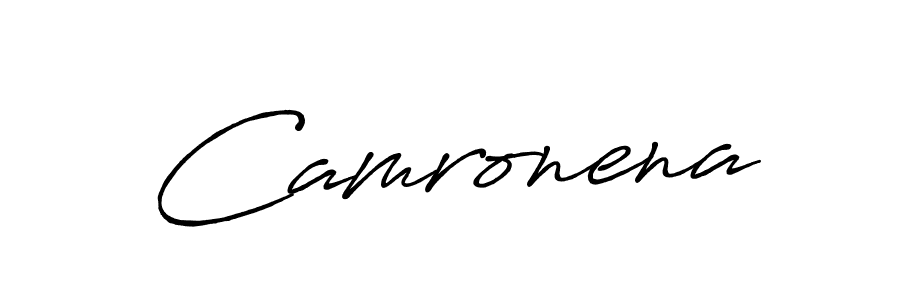 Design your own signature with our free online signature maker. With this signature software, you can create a handwritten (Antro_Vectra_Bolder) signature for name Camronena. Camronena signature style 7 images and pictures png