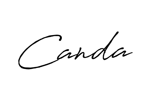 How to Draw Canda signature style? Antro_Vectra_Bolder is a latest design signature styles for name Canda. Canda signature style 7 images and pictures png