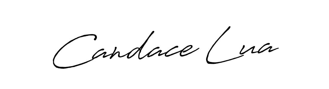 Design your own signature with our free online signature maker. With this signature software, you can create a handwritten (Antro_Vectra_Bolder) signature for name Candace Lua. Candace Lua signature style 7 images and pictures png