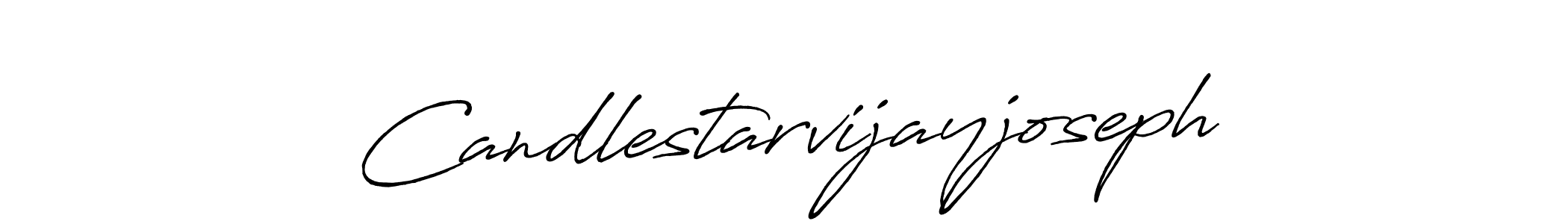 Also we have Candlestarvijayjoseph name is the best signature style. Create professional handwritten signature collection using Antro_Vectra_Bolder autograph style. Candlestarvijayjoseph signature style 7 images and pictures png
