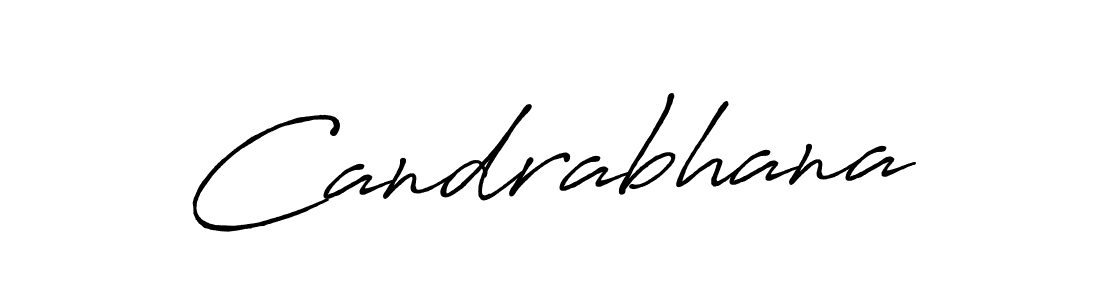 Candrabhana stylish signature style. Best Handwritten Sign (Antro_Vectra_Bolder) for my name. Handwritten Signature Collection Ideas for my name Candrabhana. Candrabhana signature style 7 images and pictures png