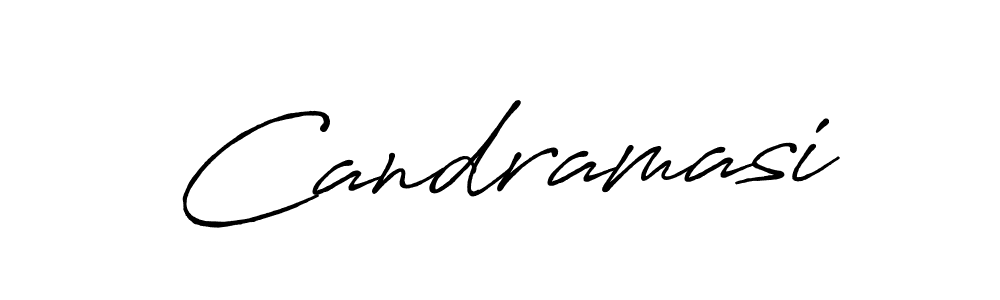 Use a signature maker to create a handwritten signature online. With this signature software, you can design (Antro_Vectra_Bolder) your own signature for name Candramasi. Candramasi signature style 7 images and pictures png