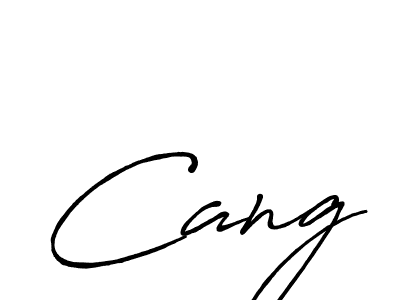 Also we have Cang name is the best signature style. Create professional handwritten signature collection using Antro_Vectra_Bolder autograph style. Cang signature style 7 images and pictures png