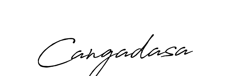 if you are searching for the best signature style for your name Cangadasa. so please give up your signature search. here we have designed multiple signature styles  using Antro_Vectra_Bolder. Cangadasa signature style 7 images and pictures png