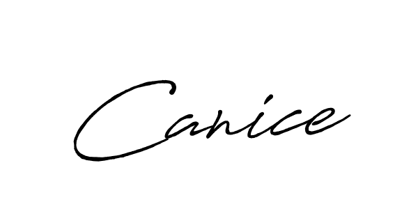 Also You can easily find your signature by using the search form. We will create Canice name handwritten signature images for you free of cost using Antro_Vectra_Bolder sign style. Canice signature style 7 images and pictures png