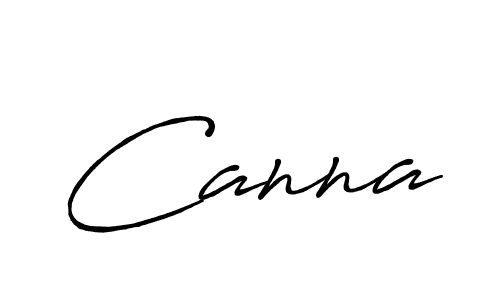 Also we have Canna name is the best signature style. Create professional handwritten signature collection using Antro_Vectra_Bolder autograph style. Canna signature style 7 images and pictures png