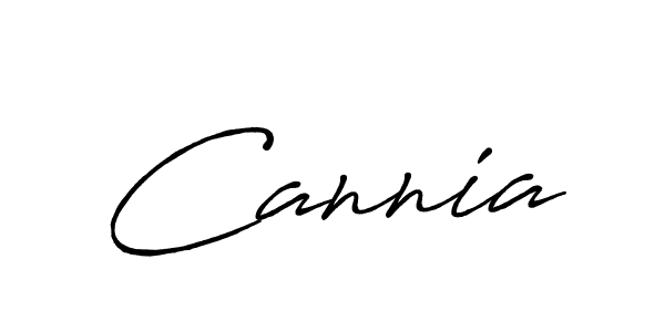 See photos of Cannia official signature by Spectra . Check more albums & portfolios. Read reviews & check more about Antro_Vectra_Bolder font. Cannia signature style 7 images and pictures png