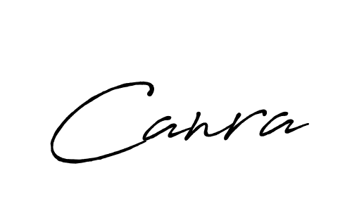 Make a beautiful signature design for name Canra. With this signature (Antro_Vectra_Bolder) style, you can create a handwritten signature for free. Canra signature style 7 images and pictures png