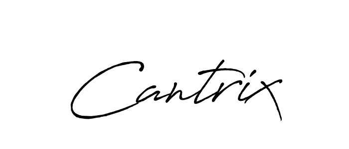 Design your own signature with our free online signature maker. With this signature software, you can create a handwritten (Antro_Vectra_Bolder) signature for name Cantrix. Cantrix signature style 7 images and pictures png