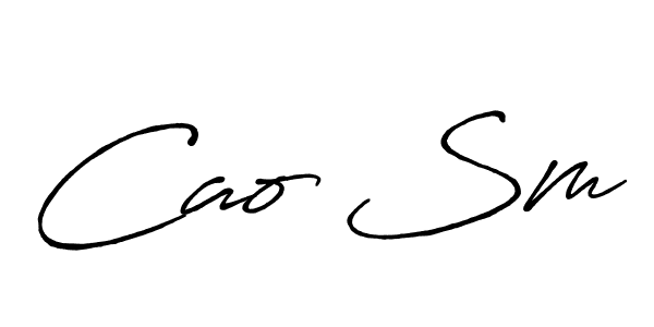 if you are searching for the best signature style for your name Cao Sm. so please give up your signature search. here we have designed multiple signature styles  using Antro_Vectra_Bolder. Cao Sm signature style 7 images and pictures png