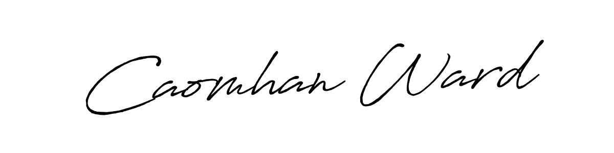 Once you've used our free online signature maker to create your best signature Antro_Vectra_Bolder style, it's time to enjoy all of the benefits that Caomhan Ward name signing documents. Caomhan Ward signature style 7 images and pictures png