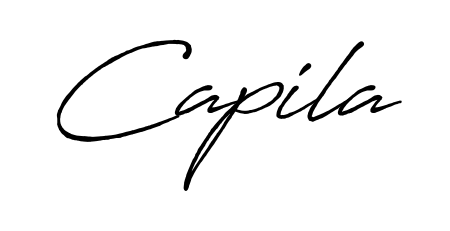 The Antro_Vectra_Bolder font gives name Capila a signature that looks effortless yet distinguished. Download high-res PNG instantly. Capila signature style 7 images and pictures png