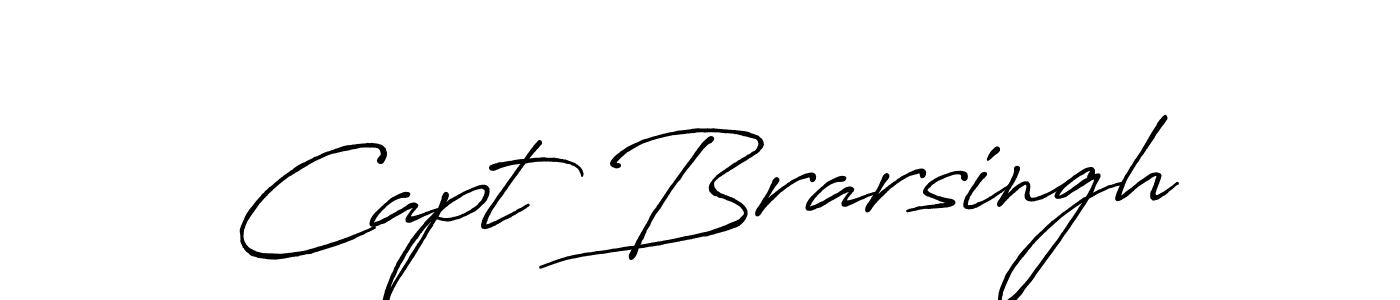 You should practise on your own different ways (Antro_Vectra_Bolder) to write your name (Capt Brarsingh) in signature. don't let someone else do it for you. Capt Brarsingh signature style 7 images and pictures png