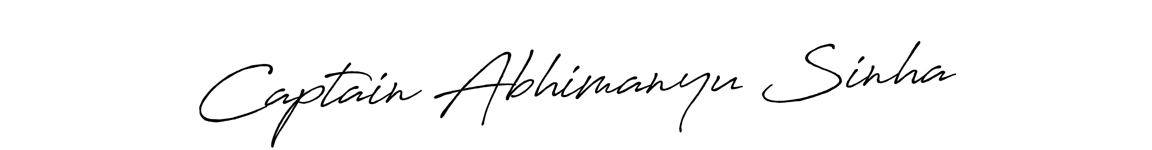 Once you've used our free online signature maker to create your best signature Antro_Vectra_Bolder style, it's time to enjoy all of the benefits that Captain Abhimanyu Sinha name signing documents. Captain Abhimanyu Sinha signature style 7 images and pictures png