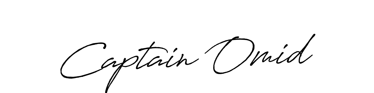 How to Draw Captain Omid signature style? Antro_Vectra_Bolder is a latest design signature styles for name Captain Omid. Captain Omid signature style 7 images and pictures png