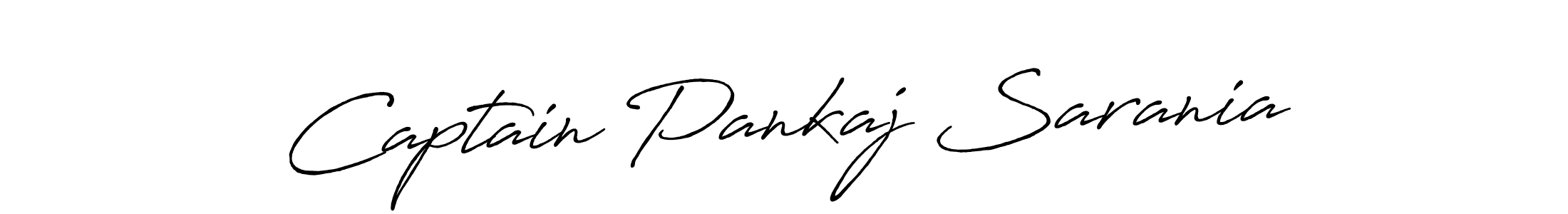 Make a beautiful signature design for name Captain Pankaj Sarania. Use this online signature maker to create a handwritten signature for free. Captain Pankaj Sarania signature style 7 images and pictures png