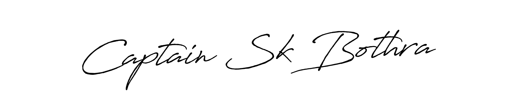 Also we have Captain Sk Bothra name is the best signature style. Create professional handwritten signature collection using Antro_Vectra_Bolder autograph style. Captain Sk Bothra signature style 7 images and pictures png