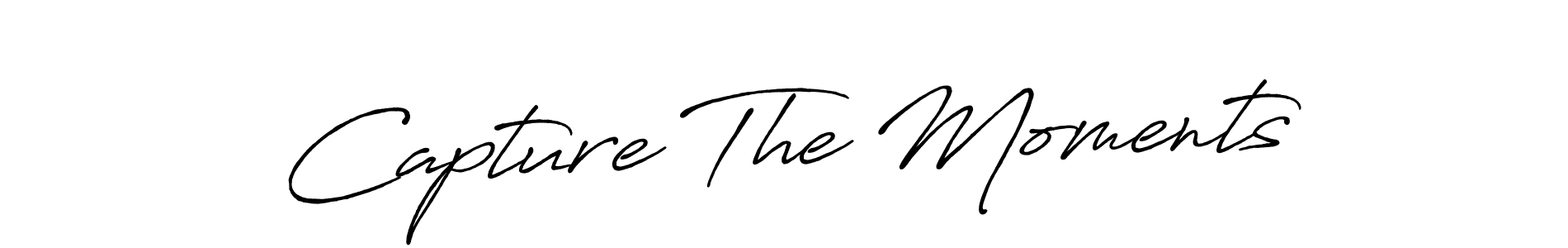 Capture The Moments stylish signature style. Best Handwritten Sign (Antro_Vectra_Bolder) for my name. Handwritten Signature Collection Ideas for my name Capture The Moments. Capture The Moments signature style 7 images and pictures png