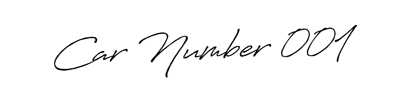 It looks lik you need a new signature style for name Car Number 001. Design unique handwritten (Antro_Vectra_Bolder) signature with our free signature maker in just a few clicks. Car Number 001 signature style 7 images and pictures png