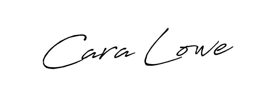 Create a beautiful signature design for name Cara Lowe. With this signature (Antro_Vectra_Bolder) fonts, you can make a handwritten signature for free. Cara Lowe signature style 7 images and pictures png