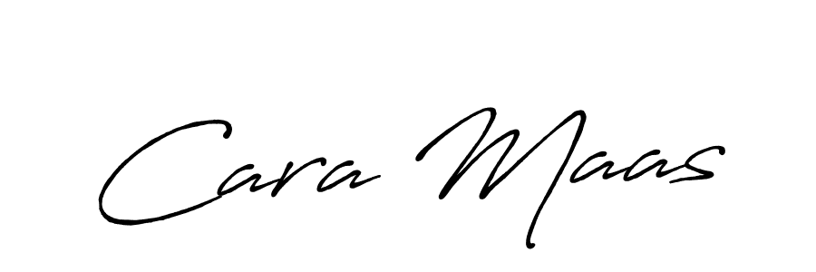 Use a signature maker to create a handwritten signature online. With this signature software, you can design (Antro_Vectra_Bolder) your own signature for name Cara Maas. Cara Maas signature style 7 images and pictures png
