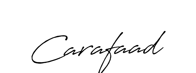 Similarly Antro_Vectra_Bolder is the best handwritten signature design. Signature creator online .You can use it as an online autograph creator for name Carafaad. Carafaad signature style 7 images and pictures png