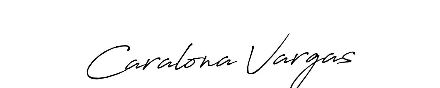 Also we have Caralona Vargas name is the best signature style. Create professional handwritten signature collection using Antro_Vectra_Bolder autograph style. Caralona Vargas signature style 7 images and pictures png