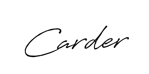 if you are searching for the best signature style for your name Carder. so please give up your signature search. here we have designed multiple signature styles  using Antro_Vectra_Bolder. Carder signature style 7 images and pictures png
