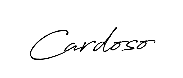 Design your own signature with our free online signature maker. With this signature software, you can create a handwritten (Antro_Vectra_Bolder) signature for name Cardoso. Cardoso signature style 7 images and pictures png