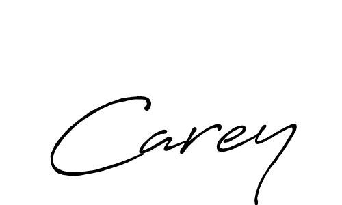 Design your own signature with our free online signature maker. With this signature software, you can create a handwritten (Antro_Vectra_Bolder) signature for name Carey. Carey signature style 7 images and pictures png