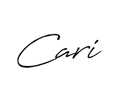 See photos of Cari official signature by Spectra . Check more albums & portfolios. Read reviews & check more about Antro_Vectra_Bolder font. Cari signature style 7 images and pictures png