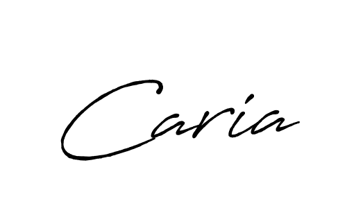 Design your own signature with our free online signature maker. With this signature software, you can create a handwritten (Antro_Vectra_Bolder) signature for name Caria. Caria signature style 7 images and pictures png