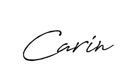 You should practise on your own different ways (Antro_Vectra_Bolder) to write your name (Carin) in signature. don't let someone else do it for you. Carin signature style 7 images and pictures png